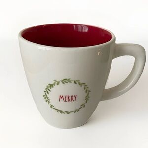 Rae Dunn Artisan Merry Mug NWOT 16oz